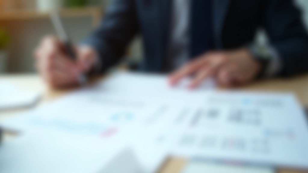 Finanzielle Daten und Lohnzettel mit Berechnungen auf Papier